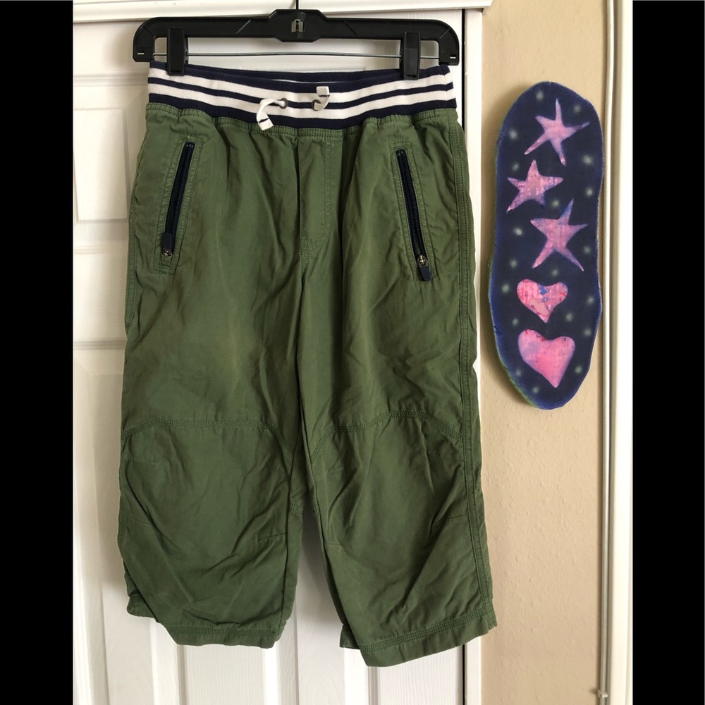 Hanna Andersson cargo crop pants, kids size US14-16 NEVER WORN
